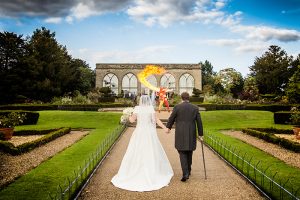 Wedding photography at Warwick Castle